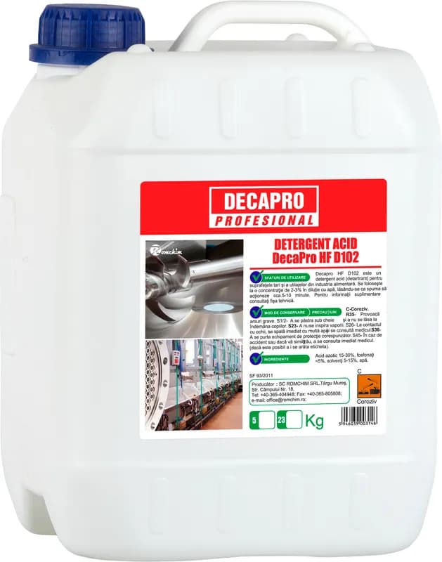 DECAPRO Detergent Acid HF d102